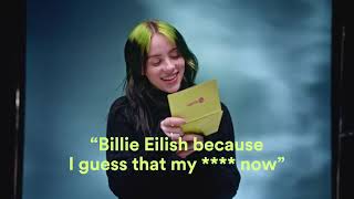 Playing with Playlists: Billie Eilish