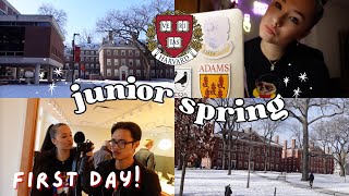 WE'RE BACK | First Day of Junior Spring at Harvard