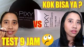 PIXY Concealing Base VS PIXY Serum Foundation | Review, Swatch, Test Ketahanan | DienDiana