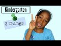 3 Things to Consider: Homeschooling Kindergarten