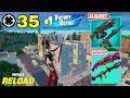 35 Elimination "RANKED RELOAD” Gameplay Wins (Fortnite Chapter 7 Keyboard &amp; Mouse)
