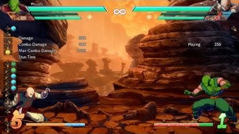 DBFZ - Piccolo corner snap setup into pressure ft Gotenks and Tien