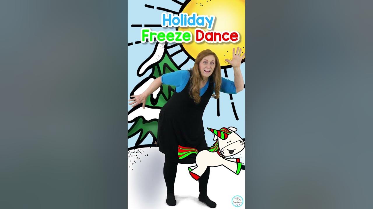 Chill Out! Holiday Freeze Dance & Technique Game for preschool