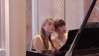 F. Schubert - Sonata for piano duet B-flat major  D.617 (Churbanova Piano Duo)