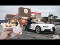 Burger King DRIVE THRU with a BUGATTI CHIRON!