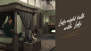 ▿Asmr Pov: You're In Loki's Room || Ambience: Dialogue, Reading Poetry. (Read Desc.)▿