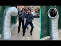 That is crazy pipe prank scaring people