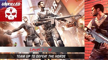 Unkilled- Smartphone Zombies FPS Shooting Game ( Level 1 - 10 ) | The Ocean Gamer