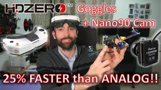 This Goggle WINS Drone Racing // HDZero Goggles + Nano90 Camera Full Review + Testing screenshot 4