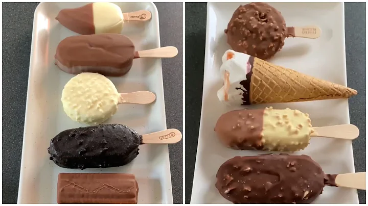 Best Ice Creams | ASMR | Filling Platter With Ice Cream | Satisfying