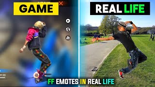 FREE FIRE EMOTES IN REAL LIFE 2023 || FF EMOTES INSPIRATION || FREE FIRE ALL EMOTES IN REAL LIFE