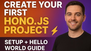 💻 Hono.js Setup Tutorial | Create Your First Ultra-Fast API ⚡