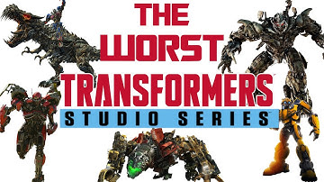 De SLECHTSTE Studio Series Figuren OOIT! Top 10 Trash Transformers Speelgoedlijst