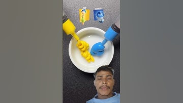 Guess the mixed emotions 😲#satisfying #colormixing #sharkzhan#shorts