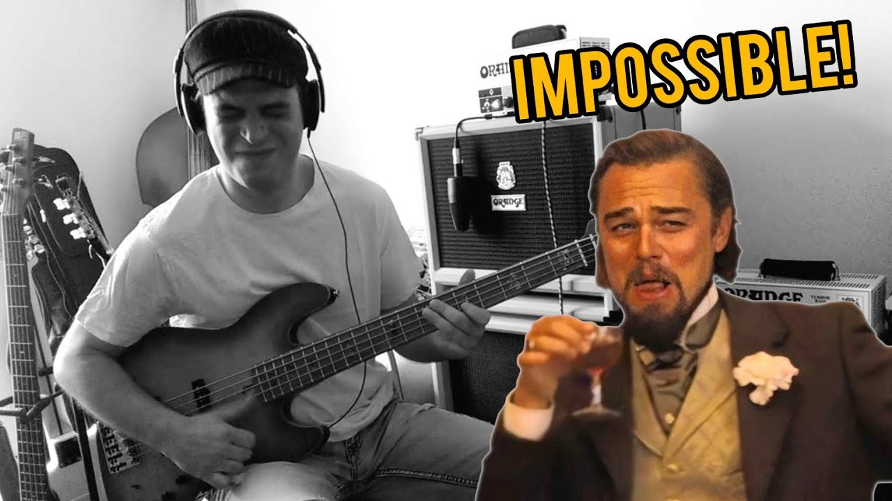 Crazy and IMPOSSIBLE Fast SLAP Bass Helicopter YouTube