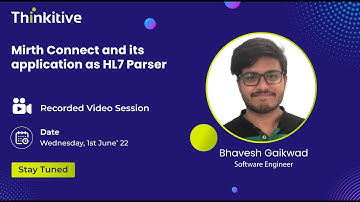 Mirth connect & its application as HL7 Parser || Mirth Connect || TCP || Thinkheads || Thinkitive