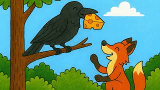 The Crow And The Fox An Ancient Greek Fable For Kids
