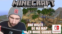 VISITEZ MA MAP MINECRAFT SURVIE ! | NINTENDO SWITCH !