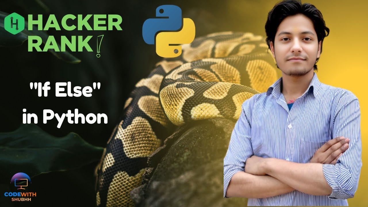 "If Else " in Python HackerRank Practice Question - YouTube