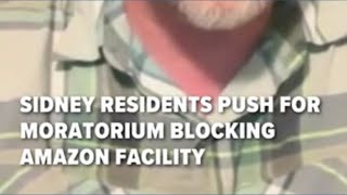 Sidney residents push to block Amazon