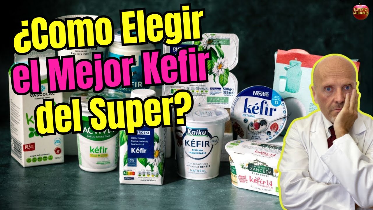 ¿CÓMO ELEGIR EL MEJOR KÉFIR PROBIÓTICO DEL SUPERMERCADO? 🥛🦠 7 CLAVES
