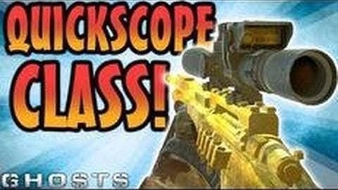 Cod Ghosts- USR sniper rifle best class setup w/ JORDANJT01 (call of duty ghosts gameplay)