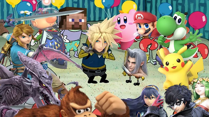 Sephiroth gives Cloud ptsd | Smash Ultimate Meme