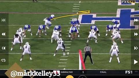 Air Force Flexbone offense running toss