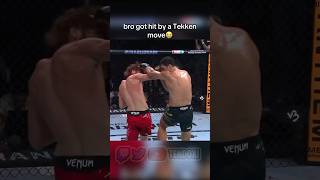 bro got hit by a Tekken move😹 #tekken8 #tekken #ufc #ufc308