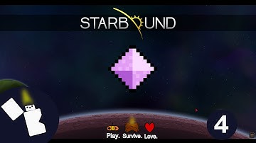 Starbound 1.0 Survival - How to repair the ship - Episode 4