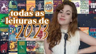 todas as leituras de 2023 dos melhores até os piores - Ranking ✨