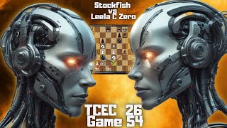 The GREATEST Game of the TCEC Season 26 Superfinal!  Stockfish 16 vs Lc0  KID, Sämisch Variation