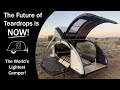 Earth traveler teardrop  camper tour and factory visit