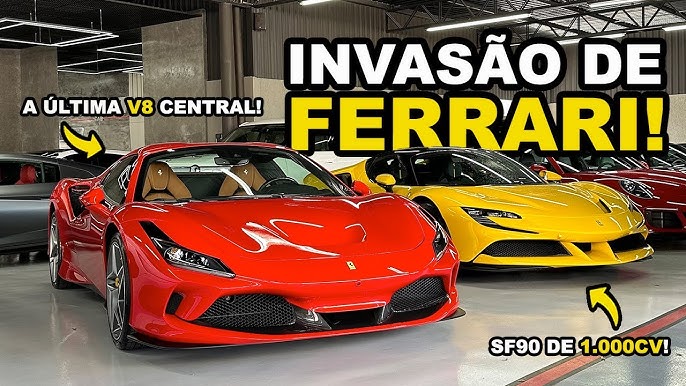 Uma FERRARI de quase 4 MILHÕES na SHIFT CAR em CURITIBA! O Estoque mais  BRUTO do SUL! 