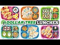 EXTREME DOLLAR TREE budget lunch ideas | ENTIRE week of lunches for $20???