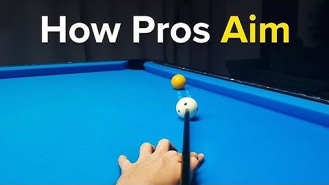 Learn How to Aim Any Shot in Pool: Secret Technique Reveal