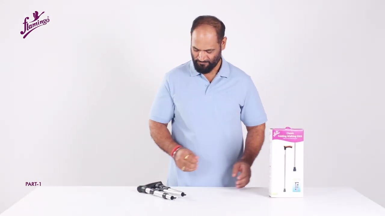 Классическая складная трость | Фламинго | Как использовать