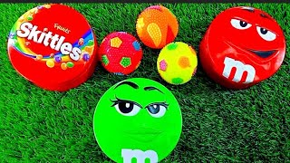 Satisfying Video | Unpacking 3 M&M'S and Skittles Boxes with Candy ASMR