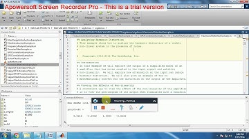MATLAB HARMONIC DISTORTION