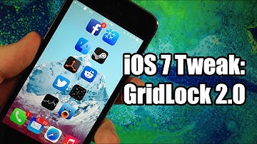 iOS 7 Jailbreak Tweak - GridLock 2.0