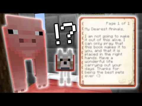 Minecraft: but it's saying goodbye to your pets…