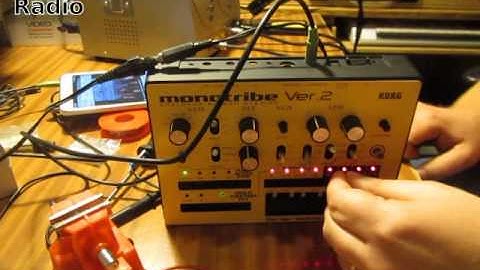 Korg Monotribe Filter Mod (allowing external input to the filter - osc mute mod)