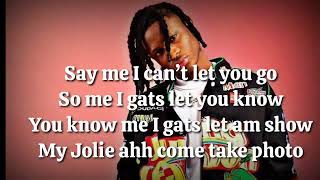 Khaid - Jolie lyrics video #lyrics
