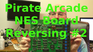 Reverse Engineering Unlicensed NES Arcade Board #2