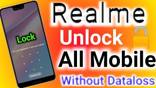 Unlock Any Realme pattern lock without Computer Realme ka lock kaise tode  Pattern lock remove ?