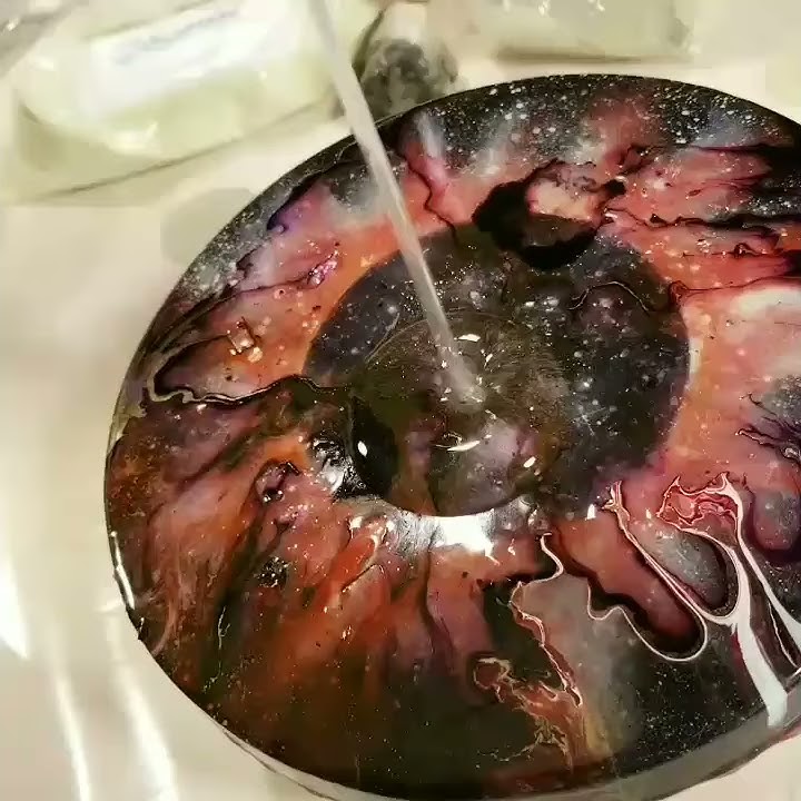 FINAL GLAZE coat on these delicious crystal infused cosmos portals...