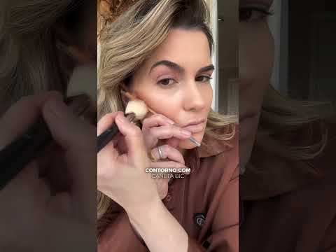 Contorno com caneta bic! Já testou? #alicesalazar #maquiagem #makeup