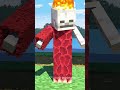 What If Skeletons Regenerated Into Humans… 💀😵💫 #shorts #minecraft