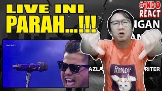 Jangan Khianati Aku (LIVE) - Azlan & The Typewriter #INDOREACT