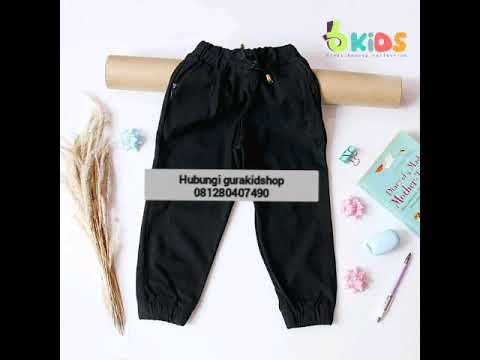  Jual  celana  jogger  anak  bkids YouTube